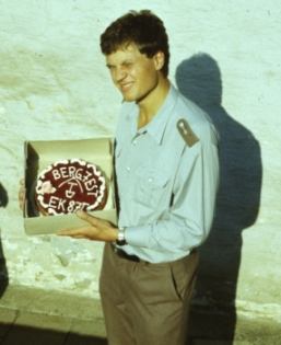 Olaf mit Bergfesttorte