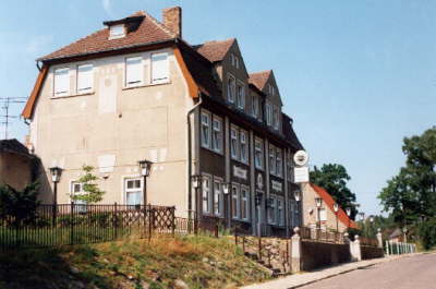 Das Gesellschaftshaus in Bergen. Hier lies sich im Ausgang auch sehr gut essen. Ausgangsbereich fr uns war Binz und Bergen