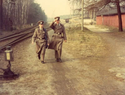 Zu Fu in Richtung Binz
