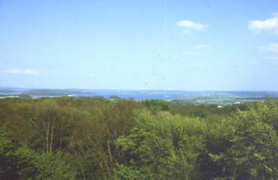 Blick vom Rugard in Richtung Prora