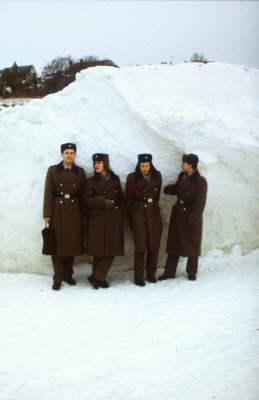 v.l. BS Eckbert Heinz, Thomas Cygan, Karl-Christian Fiedler und Volker Reinsch
