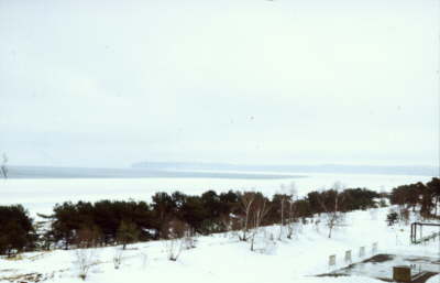 Blick aus dem Fenster Richtung Binz