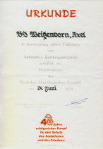 Urkunde 